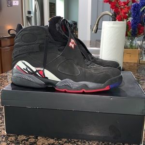 Jordan retro 8 playoffs with the box